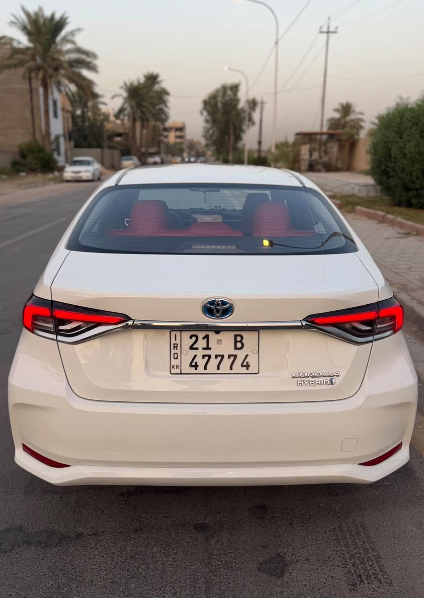كورلا هايبرد 2023 شكل الخليجي محرك 1800 المرغوب بدون سلايت قمارة حديد

كفالة عامة كلين بدون صبغ بدون بارد بدون حالوب فقط رصعة باب السايق 

داخل احمر كشنات جلد بلادي 

رقم سليمانية مميز باسمي 

العنوان كركوك الواسطي 
رقمي *********** واتس اب
