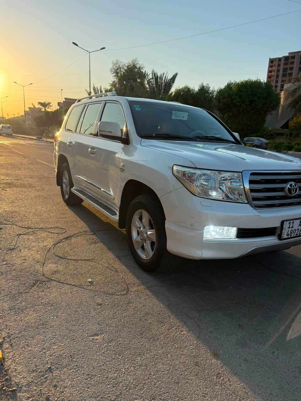 السلام عليكم
للبيع سياره 
 لاندكروزر موديل 2010 VX.R 5700
مكفوله كفاله عامه بدون شخوط ولا جارد 
سياره بحاله الوكاله جديد 
موصفات5 بصمه  فول تجي موصفات لكزاز 
ما يحتاج تنذكر معروفه 
رقم هزه سنويه كله جديده قبل شهر سويته 
السعر 3 دفاتر 300 
مكان سياره بغداد حي الجامعه 
رقم اتصال 📞 ***********
