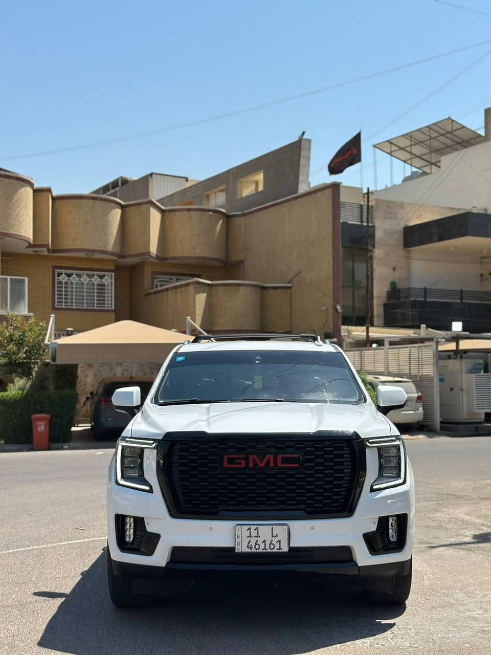 يوكن GMC موديل 2024 فئة SLE 

رقم بغداد باسمي سيارة ماشية 15000الف ميل

مواصفات

محرك 5300 

بصمة اربعة ابواب 

لايت امامي زينون+ليد

تشغيل عن بعد 

كشنات مخمل 

رادار تحديد مسار

رادار مانع اصطدام 

حساسات امامي خلفي 

اربعة انظمة قيادة 

شاشة رقمية 

ضرر السيارة اتصل وتامر أمر صور ولتساب
سعر 410$ 

للاتصال *********** سيارة موجودة بغداد/العطيفية بغداد, العراق
