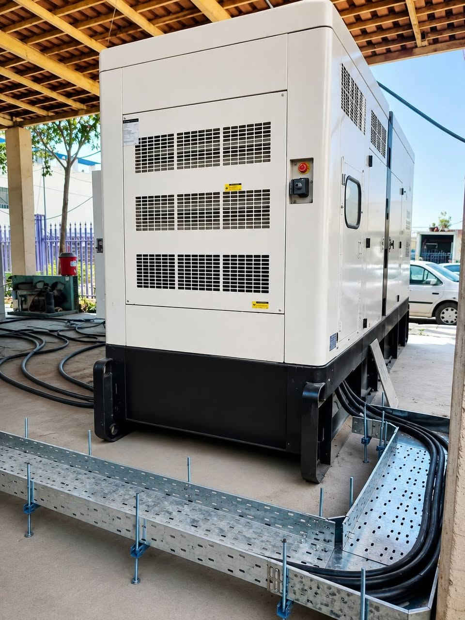 ⚡ مشروع جديد من Darwesh Control Systems ⚡

نفخر بتنفيذ أعمال ربط مولد كهربائي سعة 550 kVA وتجهيز منظومة التوزيع والسيطرة، مع تنفيذ الأعمال الكهربائية والمسارات وفق متطلبات المشروع وبعناية فنية عالية.

🔹 أعمال المشروع: • ربط مولد كهربائي 550 kVA
• تنفيذ Cable Tray حديد معلّق لمسارات الكابلات
• استخدام كيبل قدرة 1×300 mm² شعري
• تنفيذ Change Over Socomec – 800A
• تصنيع وتجهيز MDB
• قاطع رئيسي 800A
• قواطع فرعية متنوعة السعات حسب الأحمال
• تنظيم مسارات الكابلات وتنفيذ التوصيلات داخل البورد بصورة احترافية

👷‍♂️ فريق العمل

إبراهيم درويش
إشراف وتنفيذ

✨ والمبدعون:
سيف درويش
سجاد درويش

نجاح كل مشروع هو نتيجة فريق متكامل، دقة في التنفيذ، وخبرة في التفاصيل.

⚡ Darwesh Control Systems
نحو تنفيذ كهربائي أكثر احترافية وأماناً

📞 ***********

#Darwesh_Control_Systems
#ابراهيم_درويش #سيف_درويش #سجاد_درويش
#550kVA #Socomec #800A #MDB
#CableTray #Electrical_Systems #Control_Panels
#Electrical_Engineering #العراق
