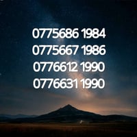 خطوط مميزة • صمم رقمك • اخر ٦ ارقام