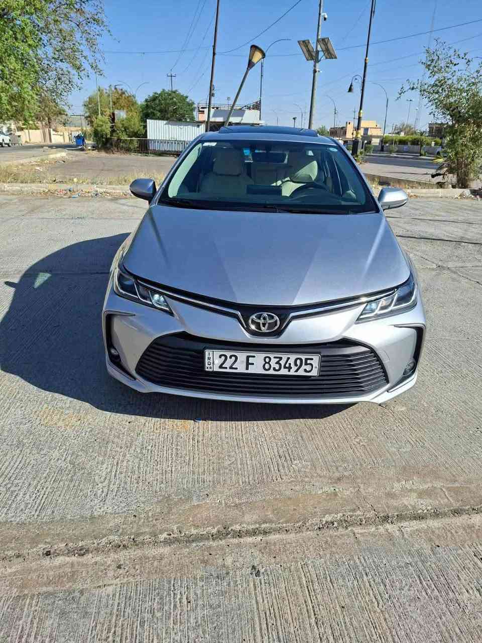 كورلا ٢٠٢٣
خليجي لون سلفر مكفوله كفاله عامه من كير وحرك وصدر وتخم تاير ع وضع الشركه  داخل لونين ماشيه ٩٢ استلام شركه ع ايد شخص واحد محرك ١٨٠٠ سياره فول مواصفات سيارت مرقم اربيل تحويل او اوكاله حسب رغبة المشتري السعر ١٦٥وبيها مجال بغداد مجمع بسمايه او المشتل الرقم***********
