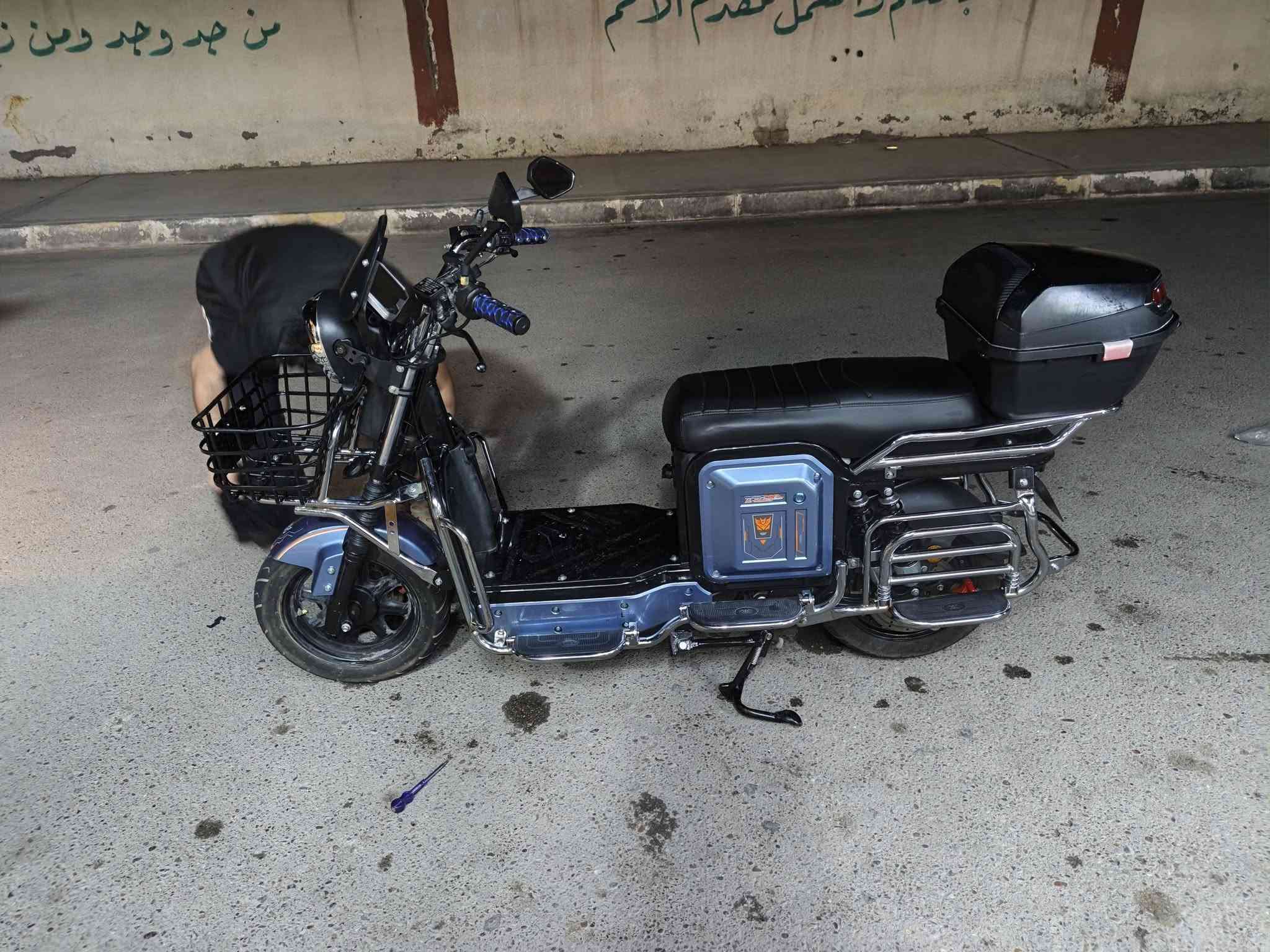 الفلوجه حي الشرطه • دراجة كهربائية • نظيفة