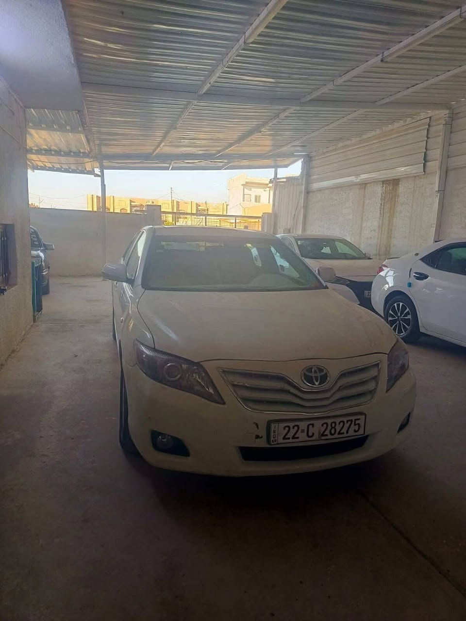 كامري 2010 خليجي سعودي فول مواصفات اربيل دولي سنوية لل2030 بيها شبر براس الجاملغ وشبر براس البنيد اثر طخة بسيطة وبيها تقشير قليل بالقمارة ؟جاهزة من كلشي السعر110$ قفل او مراوس حسب القناعة الاتصال بالرقم ***********/مكان السيارة الموصل النمرود قرية الجرف
