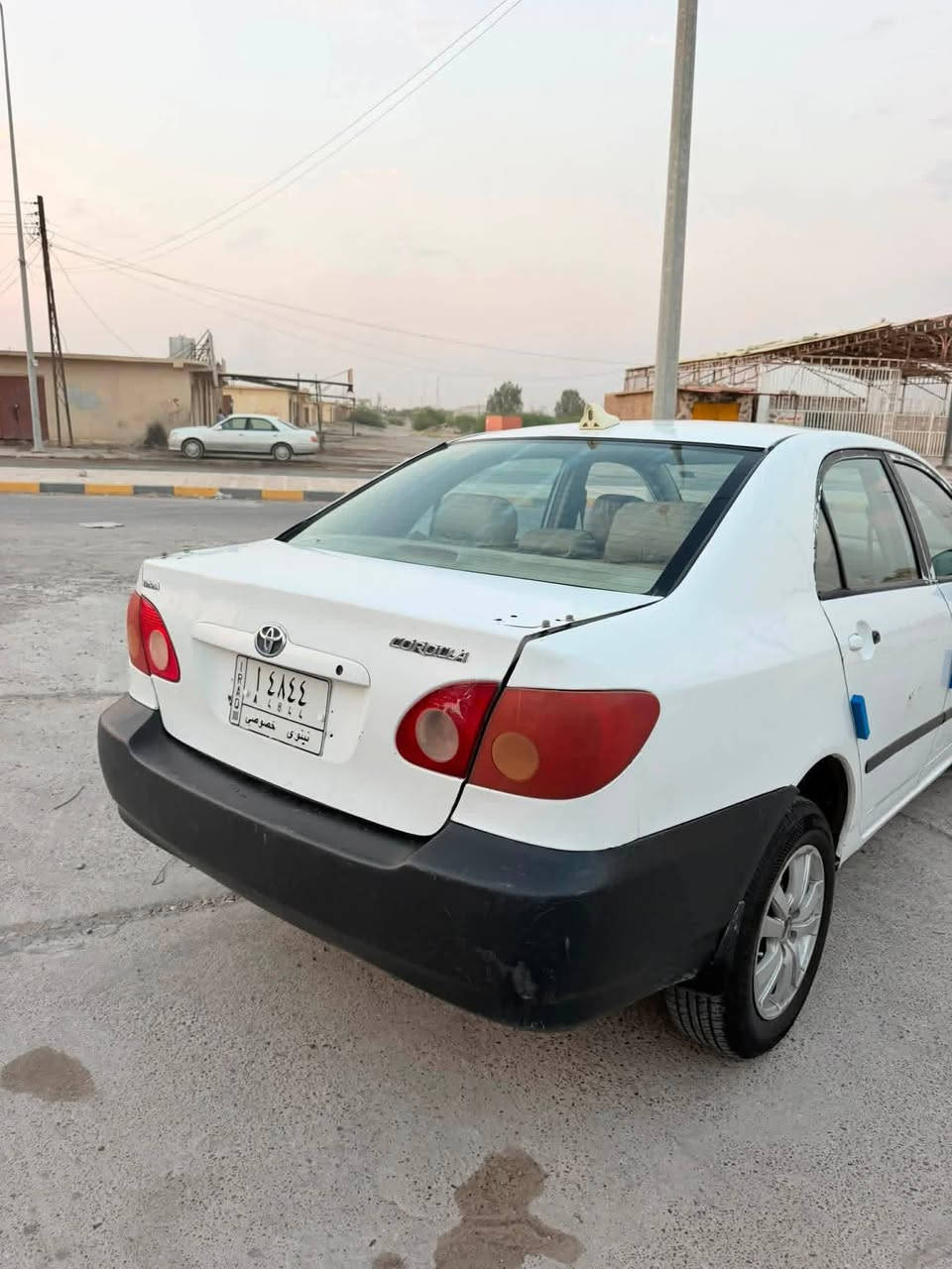 سلام عليكم 

كورلا نحله 
رقم نينوي 
محرك 1800
موديل 2005سياره جاهزه صبغ بيها
مكانات ابيعك احزام بدون دوخل شرط
اليبل واحد سياره جاهزه محرك كير صدر تخم تايرات كلو شرط تبريد نقص غاز مكان سياره بيجي مراوس حسب القناعه اتصا ل ***********
