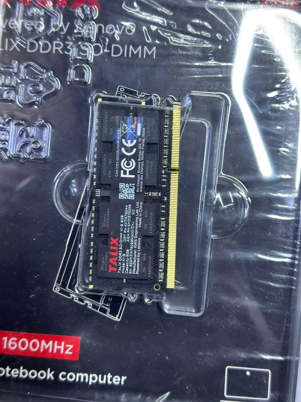 سلام عليكم عرض ع رامات ddr3 بسعر بلاش وكميه خير من الله
رامات 4x4 16G كت بسعر 15الف فقط للتجميعات
ومتوفر رامات 8x2 بسعر 35الف للتجميعات 
ومتوفر رامات لابتوب 4G بسعر 10الف
متوفر رامات لابتوب 8G بسعر 18الف 
للحجز والاستفسار واتساب او ع خاص ***********
عنوان موصل دواسة عماره القدس مكتب البغدادي للحاسبات
