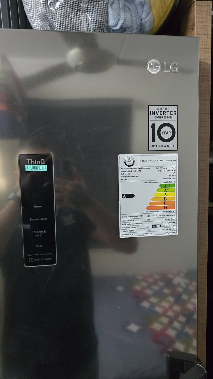 ثلاجة +مجمدة LG twin 
لون ستانلس ستيل 
نظيفات جداً 
بعدهن بالضمان 
السعر 1.100 
عنواني A2
للأستفسار 
***********
***********
