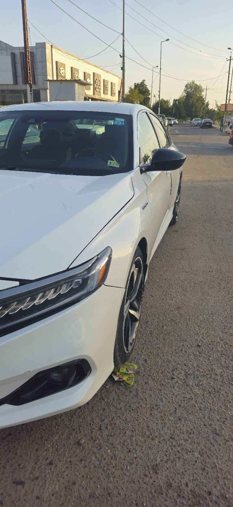 للبيع او مراوس
🚗 للبيع: هوندا أكورد هايبرد سبورت موديل 2022 🚗
🔹مواصفاتها معروفة وغنيه عن التعريف
🔹 الحادث: البنيد الأمامي مبدّل، وصبغ خشم الجامرلغ الأيمن
🔹 الإيرباگ: الستيرن طاگ
🔹 الرقم: بغداد، باسمي و التحويل ثاني يوم
📍 الموقع: ديالى - بعقوبة - حي المعلمين
📞 للاتصال أو واتساب: ***********

نص مكتوب في الصور:
- 28 FRIDAY
