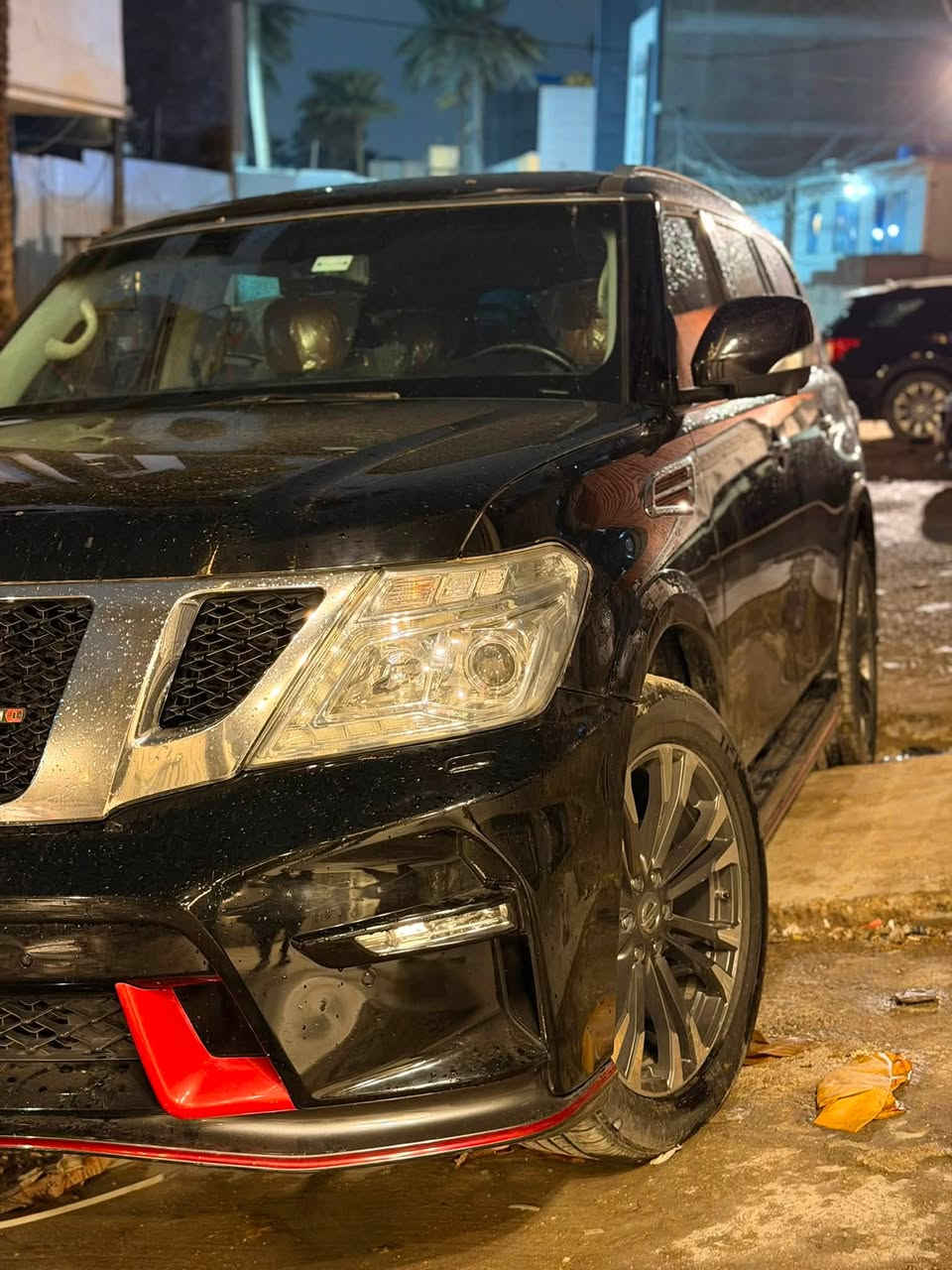 بيع او مراوس
باترول خليجي ٢٠١٩
مغلفة ppf
بيهه تصليح شبر بالجاملغ الامامي جهة السايق
كامرات ٣٦٠
حساسات
تبريد منفصل قطعتين 
كشنات جلد
فتحة 
مري شفط
V6 تنفس طبيعي
ثلاجة 
ويل ٢٢
تلث شاشات
٣١٠ وبيهه مجال
***********
