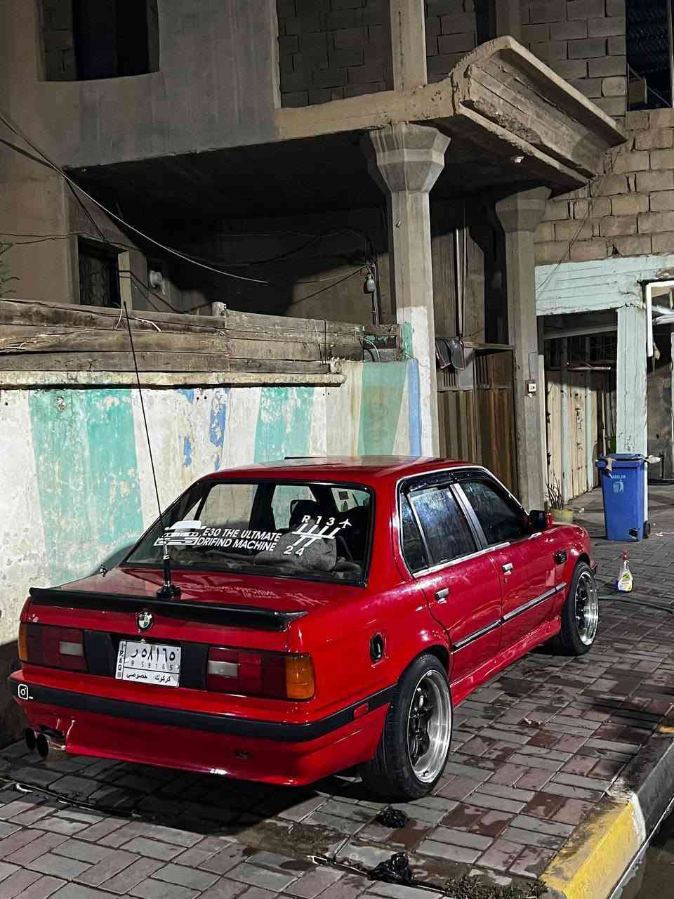 بي ام دبليو E30 • وارد الماني • فول رقم كركوك