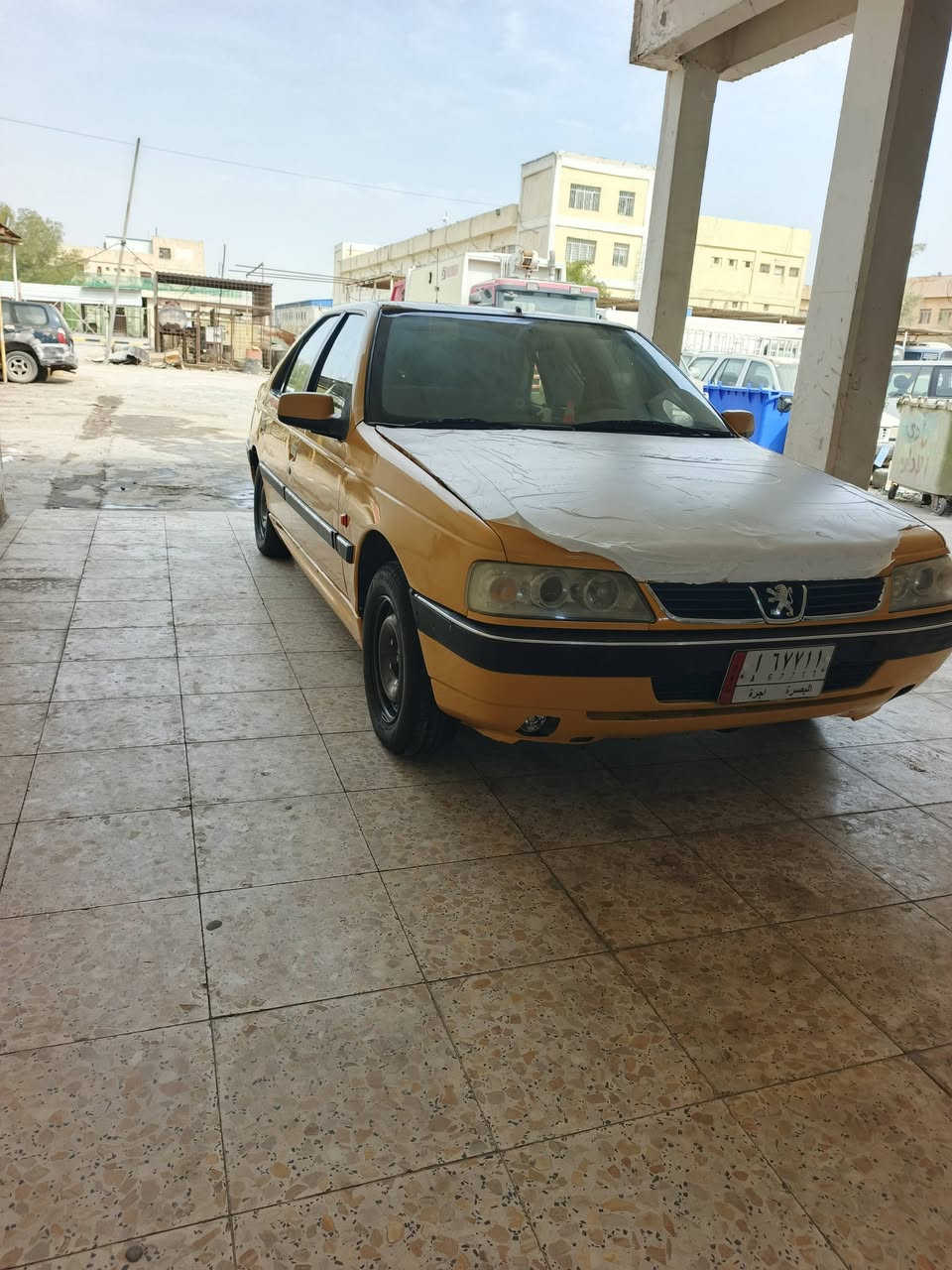 405 مديل 16 هيئة مصفرة مطلوبة 100 فقط غرامه مروريه تحويل ثاني يوم ..مكاني... بصرة
@السيارة جاهزة من كلشي تبريد تخم تاير صارلهن  سبوع شادهن ..الغرفة نظيفه كلش شوفت عينك كير محرك كفاله ..لا صبغ لا بارد ولا حادث .وذا مراوس بدوات حسب القناعه اراوس. ..وسعر 33 وبيه مجال بسيط....وتساب وتصال..***********

