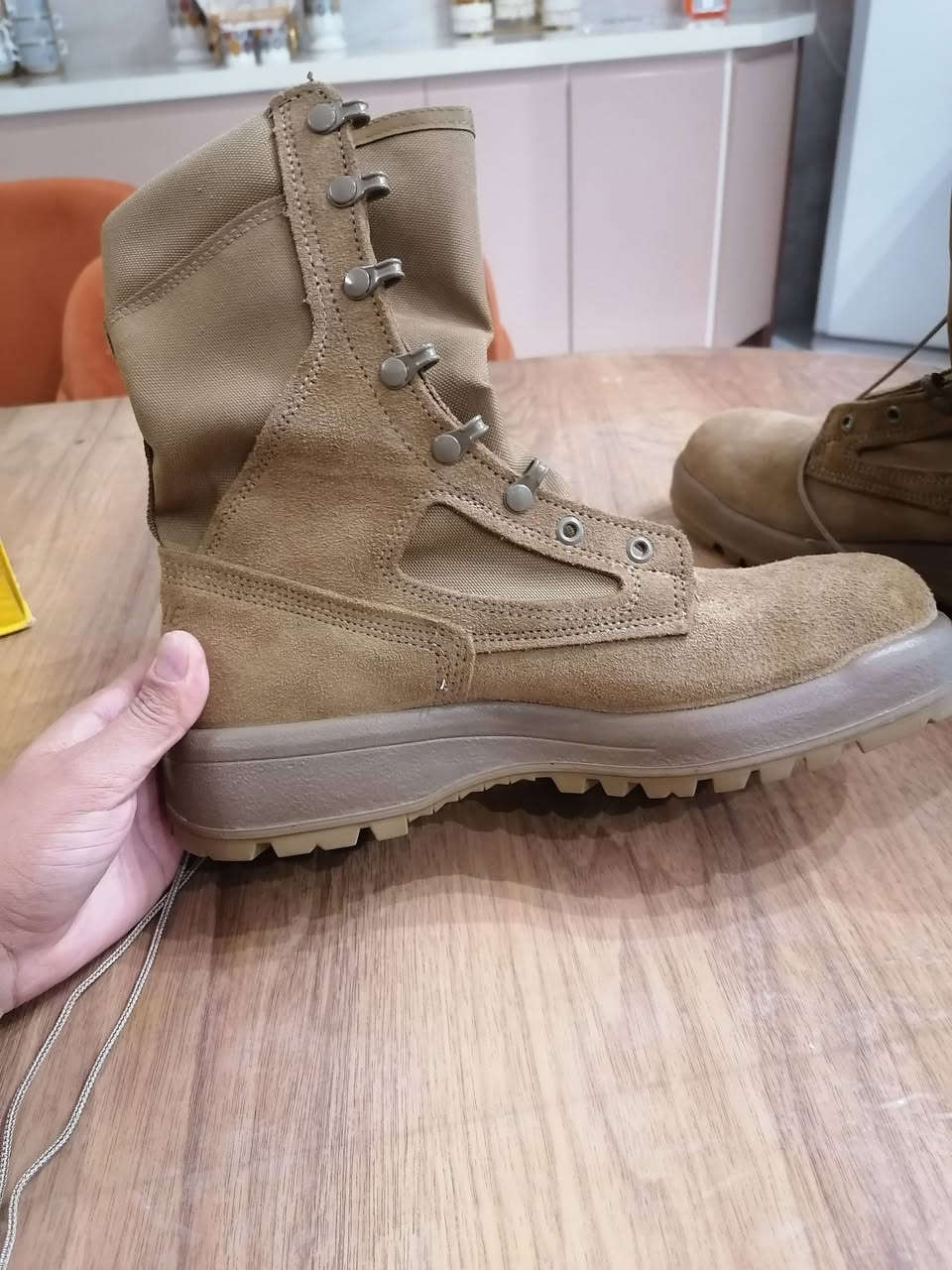 بسطال بليفل أمريكي اصلي موديل C390 مخصص للاجواء الحارة قياس 9.5R جديد غير مستخدم سعره 175 الف
بسطال بليفل أمريكي اصلي موديل C390 مخصص للاجواء الحارة قياس 9.5R جديد غير مستخدم سعره 175 الف
***********
