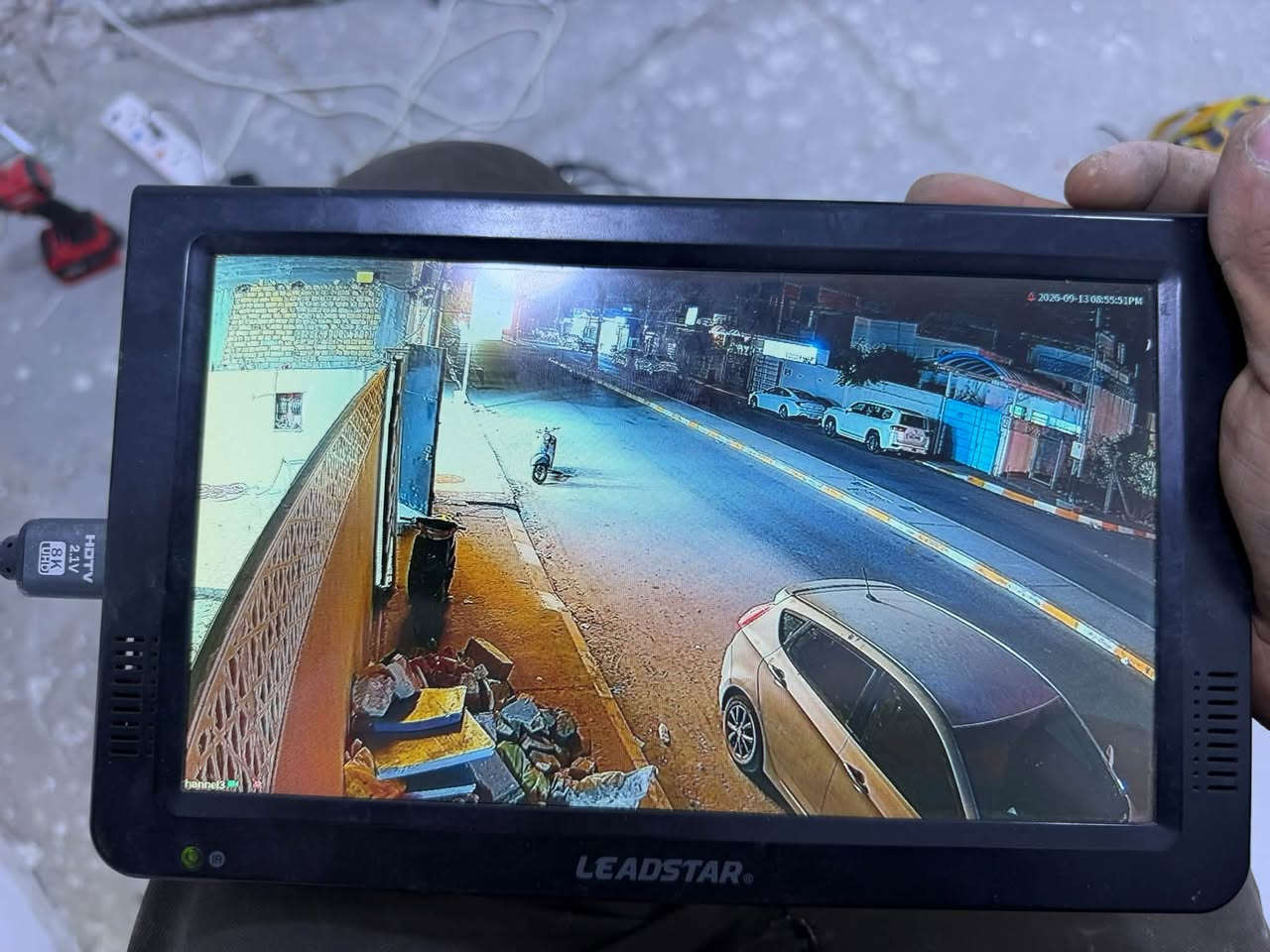🔧📹 تم نقل كاميرات المراقبة من موقع إلى موقع آخر
مع إعادة ترتيب وتنظيم الكاميرات والتأكد من عملها بشكل صحيح ✅

📍 العنوان: الناصرية – شموخ
📞 للتواصل: ***********
👨‍🔧 فني محمد علي كاظم

نص مكتوب في الصور:
- 2026-05-13 08:55:34PM
- channel2
- LEADSTAR