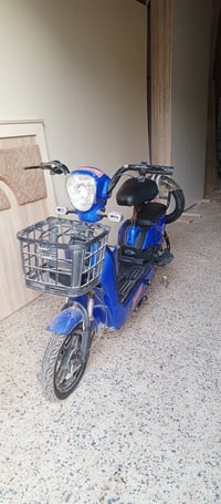 دراجة شحن • حجم ١٤ • تبديل بطاريات