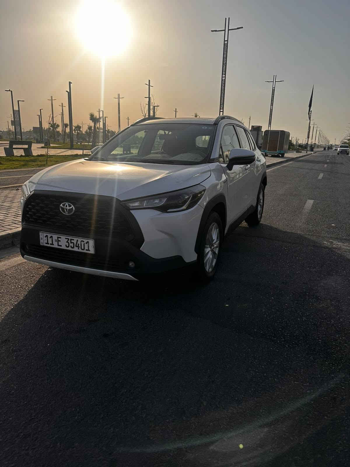 كورولا كروس ساز 
خليجي 
2024 كفالة عامة من الشخط 
195 ورقة 
***********. البصرة, العراق
