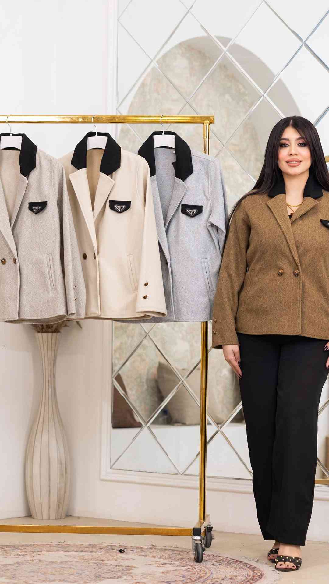 جاكيت نسائي • جوخ اصلي • الكوت
