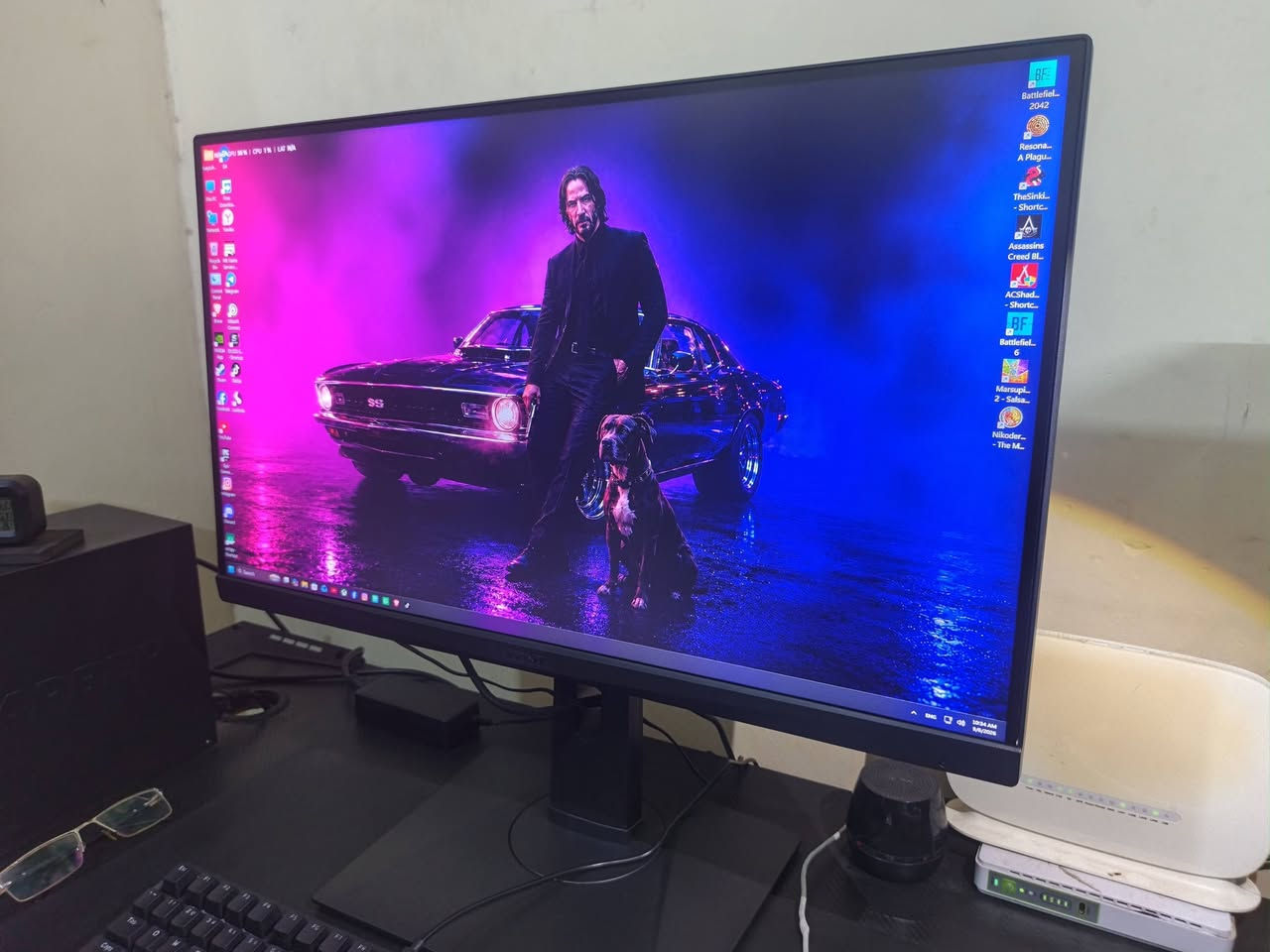 السلام عليكم 
للبيع شاشه 
msi optix mag274qrx
Size
27"
Panel Type
IPS-Type LCD
Aspect Ratio
16:9
Native Resolution
2560 x 1440
Maximum Brightness
400 nits / cd/m2
Contrast Ratio
:1
Response Time
1 ms (GtG)
Refresh Rate
240 Hz
Variable Refresh Technology
Adaptive-Sync, G-Sync
شاشه مستخدمه 20 يوم 
جديده بعده كرتونه موجوده
الي يخدمه يراسلني واتساب 
السعر 290 الف
مكان بغداد البياع 
سعره 450 الف مكتب انس شارع الصناعه
***********
توصيل محافظات ماعندي
