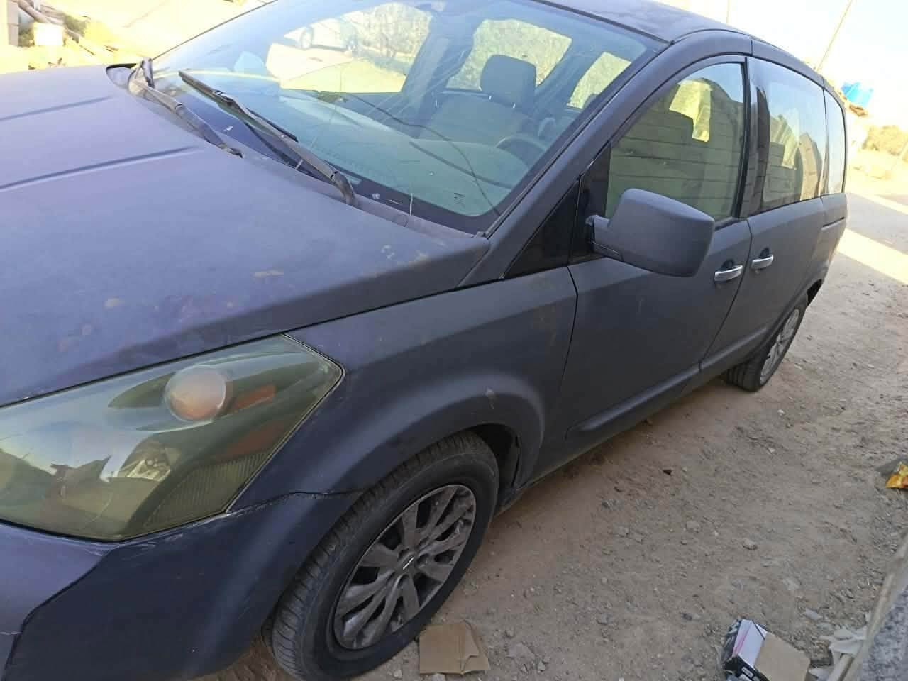 للبيع نيسان كويست 2008
المواصفات
محرك 6V 
3600
سبعه ركاب
3قطع تبريد
حساسات خلفيه
مري كهرباء
دفع رباعي AWD
داخل لونين
اناره داخليه
رقم بغداد
سنويه جديدة 
تحويل ثاني يوم
تخم تاير جديد
السياره داخلة صبغ قاط أول وشاصي مكفول 
مكان السياره : الانبار الرمادي
السياره ترايها للسليمانية 
قوية مال جناي
 نقصها فقط جامة امامية وصبغ عام
السعر 65 وبيها مجال

***********
