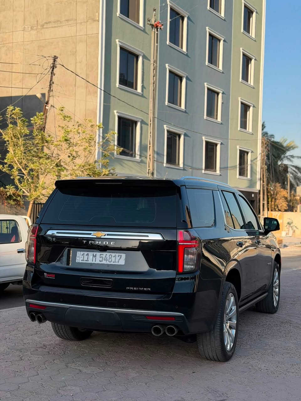 🔥 للبيع فقط | تاهو برايمر 2023 🔥
🚘 Chevrolet Tahoe Premier 2023
خليجي — وكالة المنصور
✨ فول مواصفات 1/1
📍 55,000 كم فقط
🛡️ مغلفة بالكامل PPF

المواصفات:
• 5 كاميرات
• داتا شو
• دواخل جلد
• جنطة كهرباء
• 3 شاشات
• جميع المقاعد كهرباء
• جكات
• ويل كروم 22

📌 رقم بغداد / مشروع وطني
📌 كفالة عامة
📌 PDR بسيط جداً

💰 السعر: 49,500$

📍 بغداد — حي الجامعة

📞 ***********
