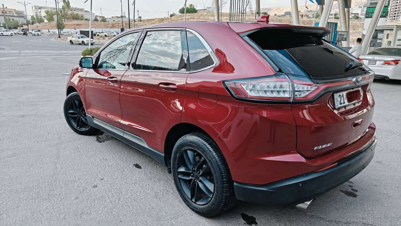 Ford edge SEL   AWD 2016 V6 3.5
فۆرد ئیدج ٢٠١٦ مەکینە ٣,٥ بێ تۆربۆ فول مواسەفات
دەبڵ اکسل- پانۆراما - بەصمە - شغال -برێک بصمە - ئاوێنە هیتەر و ئیشارەت - سوکان هیتەر - کوشن هیتەر - کوشن کارەبای و جڵد - شاشە گەورە و سێ شاشە - گێچ ئەلکترۆنی - کۆدی دەرگا - ناو لید ٧ ڕەنگ - تراکشن
١٥٣  هەزار کم ڕۆیشتووە .بۆیاخ و دەعمی نیە تەنیا دوسێ شوێن قەڵەمکاری هەیە- سەنەوی تا ٢٨ تازەیە - گێڕ و مەکینە وکارەبای و تەقە ڕەقە هەموو شتێک بە شەرت  . $139  و معامەلە ***********
شوێن: سلێمانی
