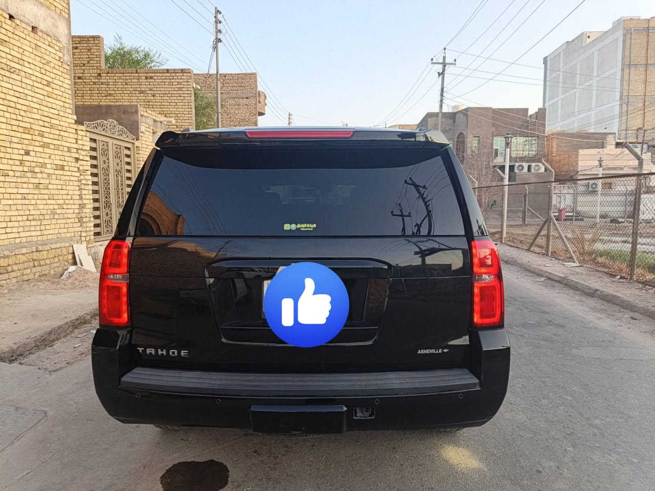 السلام عليكم
للبيع تاهو ٢٠١٥ وارد أمريكي الضرر موضح في الصورة مع رشات صبغ قليله في الجه اليمنى 
محرك 5.3 v8
فور وريا
فئه Lt
فتحه 
تحكم بالستيرن
مثبت سرعه
جنطه كهربائيه
حساسات اماميه خلفيه
نقط عمياء 
كشنات كهربائيه
السياره جاهزه ما ناقصها أي شي ماشيه ٢٩٠ ألف كيلو 
السعر ثلاث دفاتر ونص
***********
