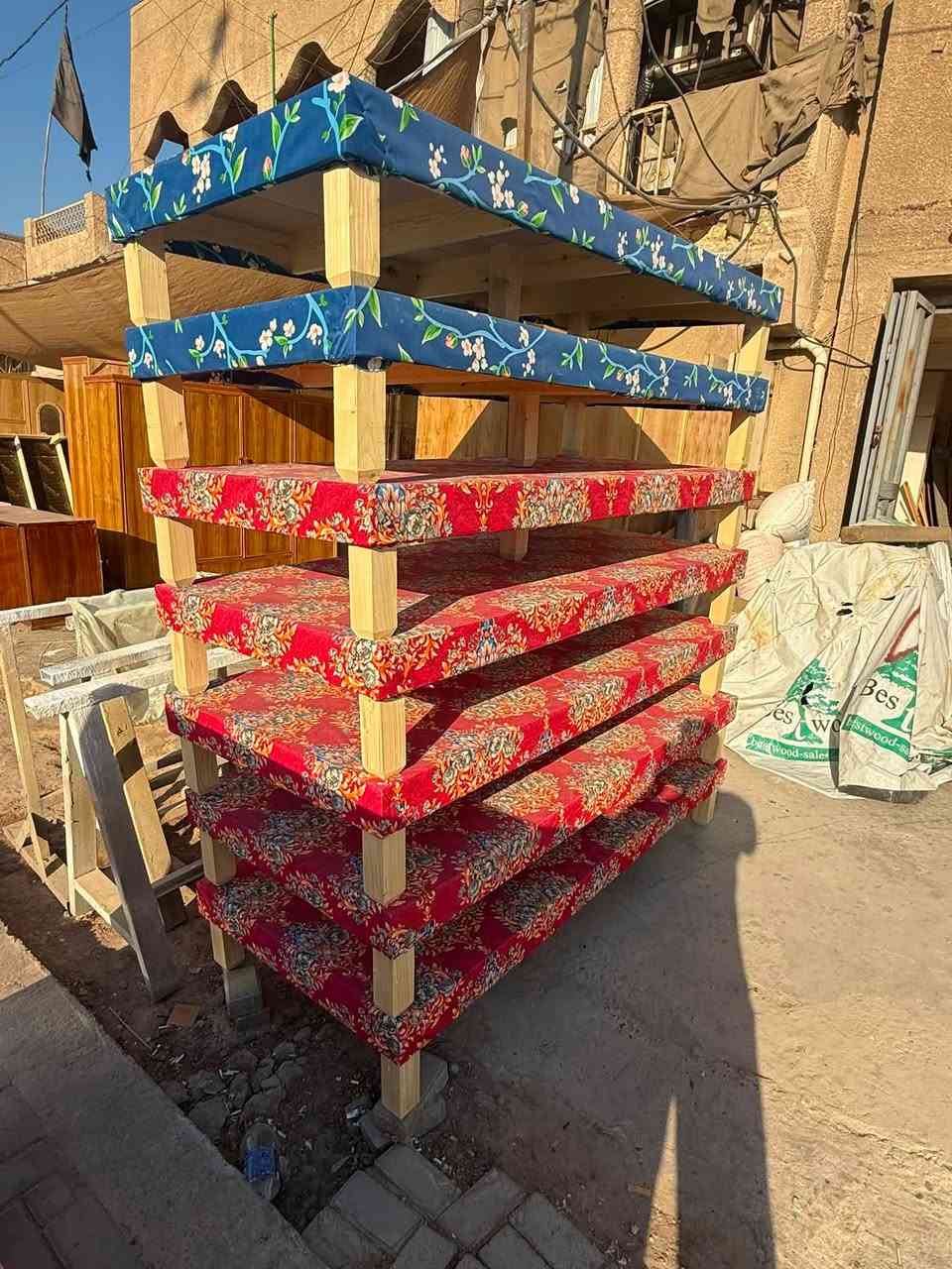 كل ماهو جديد لدى معمل الصادق  يتوفر مختلف انواع  احجام
خدمة توصيل بغداد وكافة المحافضات 
*********** مراسله عبر الواتس

المكان: بغداد شارع اعلام شارع قطر الندى

سرير قياس نفر  السعر 45 الف. 
سرير قياس نفرين السعر 70 الف
