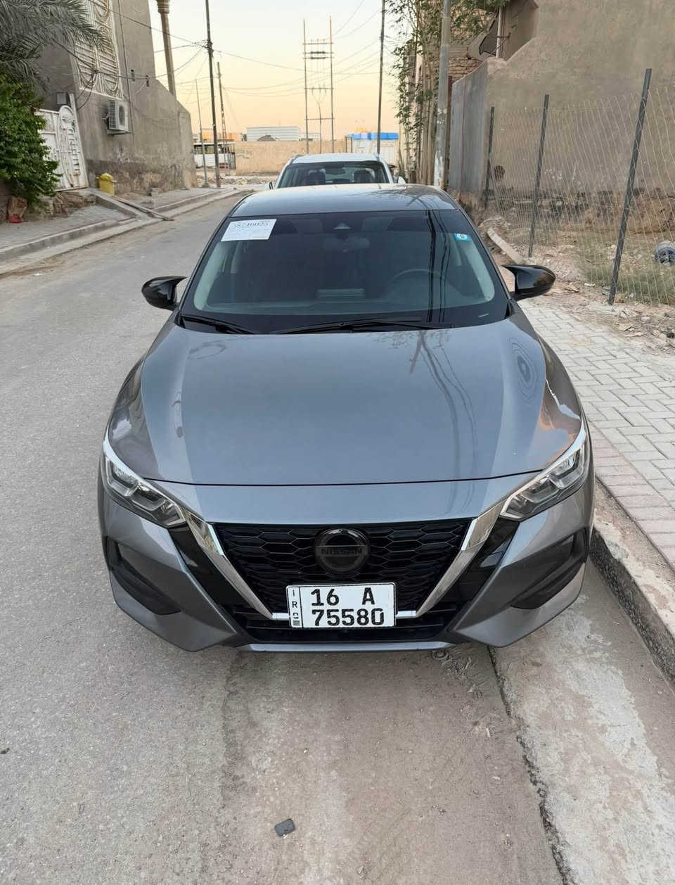 نيسان سنترا 2023 
ماشية 22 الف
السعر  118$
مرقمة معوقين قادسية وبأسمي 

مواصفات  : بصمه , شاشه , كامره , رادار امامي , رادار خلفي , رادار جانبي , ابواب بصمه , حساس خلفي , تحكم ستيرن , مكينة 2000 , توقف ذاتي , تحذير خروج عن المسار 

بجم امامي وخلفي كبس 
كلش جديده السياره 
كير و محرك بشرط 
حجر بيئه و رادار بلادي 

حادثها موضوح بالصورة مبدل باب السائق اصلي والي خلف السائق اصلي نفس الون السياره وبارد بلجاملغ الخلفي
السيارة جاهزة من كلشي 

مكان السيارة الديوانية 
للاستفسار *********** ديوانية, القادسية
