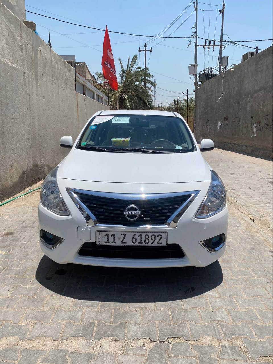 نيسان سني هندي بليته الزركه ماشيه ٤٣ ضربه خفيفه بالصندوق وراجع ع بارد مالت اقصاط رقم بغداد وراعيها بالبصرة المقترض استقطاع مباشر موديل ٢٠٢٤ مكلف بالنشر وهذا رقم راعي السياره ‭***********‬ البصرة, العراق
