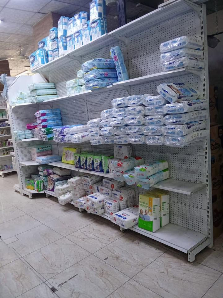 رفوف للبيع العدد من 40الى50متر قياس الواحد عرض120 رتفاع260
5خانات موقع بغداد المشتل
***********
