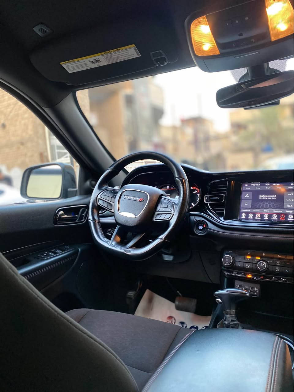 🚗 للبيع – دوج دورانكو GT موديل 2024

محرك 3.6 V6 | قير أوتوماتيك
لون أسود | ممشى 52 ألف ميل

مواصفات:
شاشة + كاميرا + حساسات
رادار جانبي + كاميرا 360
توقف ذاتي + حساسات خلفية
تشغيل بصمة + كشنات مخمل

الحالة: بنيد مصبوغ / دعامية خفيفة
نظيفة جداً ولا تحتاج صرف

📸 صور الحادث موجودة بالمنشور

💰 سعر مغري (قابل للتفاوض)245 ورقه

📞 (***********) بغداد, العراق
