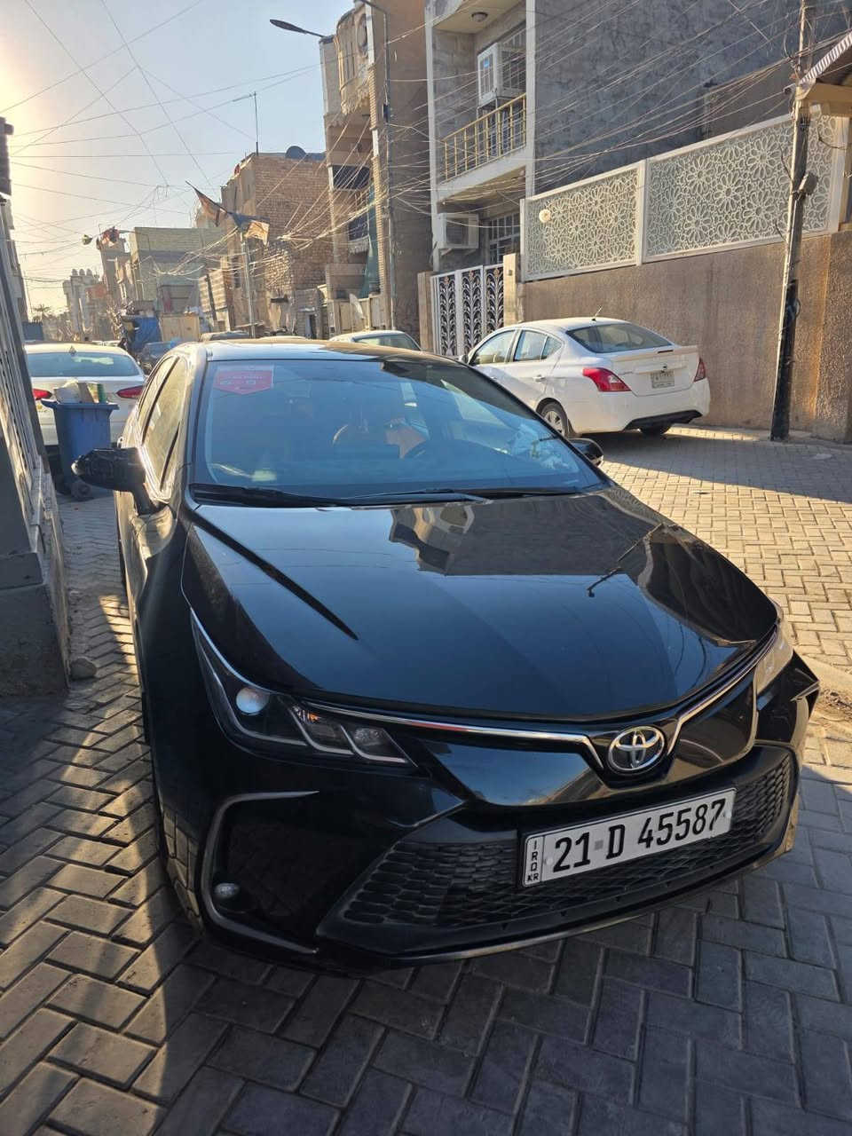 كورلا موديل 23 ساز بيه طخة خفيفة بالباب الخلفي والجاملغ مامصلح ماشية 83 انطخت عندي السعر 155بيها مجال قليل بغداد شارع المغرب الكسرة *********** بغداد, العراق
