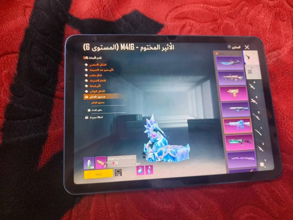 يباد اير5 برو كفاله عامه للبيع هوه وحساب البوبجي قفللةة ٤٠٠ شراي اتصال فقط متوفر ***********
