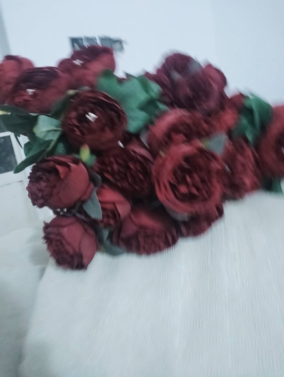 السلام عليكم 
كوشات وغراض للبيع كلشي محتاج ورد اقماش اساند كوشه كاملة شازلون للبيع
مكاني ذي قار ***********
