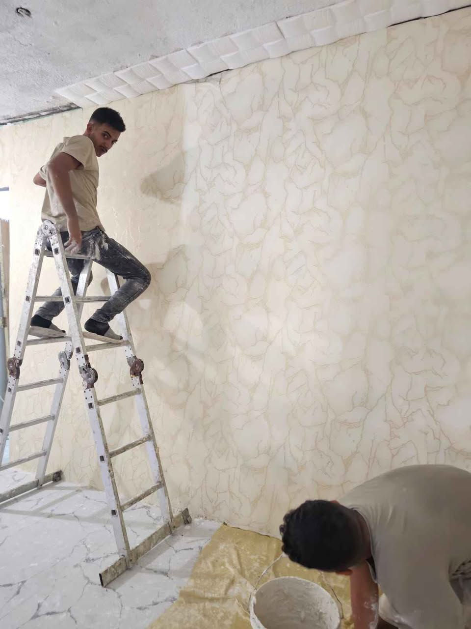 السلام عليكم
اعمالي ورق جدران
سعر متر مربع كرسته وعمل 6الاف💸💸💸💸
ظمان 5سنوات صيانه 👷👷👷👷
مانع ال حشرات و بكتيريا
ضد تعفن 
اي استفسار اتصل وتدلل علينا يوجد واتساب،📞📞📞📞
*********** بغداد, العراق

