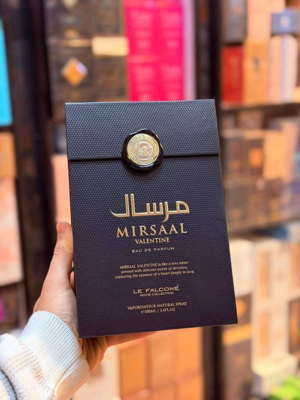 عطر مرسال الاصلي ❤️‍🔥🔥
✨ عطر حمضيات – أروماتك | للجنسين ✨
🍋 انتعاشٌ يبدأ من أول رشة… وحضورٌ لا يُنسى
عطر جديد بإصدار 2025، بتركيبة حمضية عطرية تجمع الانتعاش، الخضرة والنفحات الزهرية في مزيج عصري مميز.
🌿 الافتتاحية:
الريحان • الكشمش الأسود • الليمون • التفاح • النعناع • الزعتر
🌸 قلب العطر:
الياسمين • إكليل الجبل • الخزامى
🤍 القاعدة:
الفيربينا • المسك
✨ مستوحى من  تورينو Torino 21 من زيرجوف Xerjoff
💰 السعر: 35,000 د.ع
📍 متوفر الآن لدى avina
📲 للحجز والاستفسار: ***********
📸 @a_avina25
🚚 توصيل لجميع محافظات العراق
#أكسبلور #عطور #بابل #عراق #بغداد #اكسبلور

نص مكتوب في الصور:
- avina
- @a_avina25
- اختيارك للتميز
- عطر يعبر عن حضورك ويترك أثرا لا ينسى
- مرسال
- MIRSAAL
- VALENTINE
- EAU DE PARFUM
- عطر حمضيات أروماتك للجنسين
- الهرم العطري
- الإفتتاحية
- الريحان، الكشمش الأسود
- الليمون، التفاح، النعناع والزعتر
- إصدار جديد
- 2025
- قلب العطر
- الياسمين، إكليل الجبل والخزامي
- قاعدة العطر
- تتكون من
- الفيبينا و المسك.
- NEW
- نبذة عن العطر
- عطر مرسال هو مزيج مثالي من الانتعاش والعمق.
- يجمع بين الحمضيات المنعشة والنفحات العطرية
- الأروماتية ليمنحك حضوراً فريداً وأناقة لا تقاوم.
- مستوحى من عطر توريبو 21 من زير جوف
- Inspired by Torino 21 - Xerjoff
- Torino 21
- انتعاش يدوم طويلا
- فوحان قوي وانتشار مميز
- مناسب لكل الأوقات
- السعر
- 35,000 د.ع
- متوفر الآن لدى
- أفينا | avina
- عطور
- هدايا
- مواد تجميل
- للججز والاستفسار
- ***********
- @ a_avina
- توصيل لجميع محافظات العراق
- ... لأنك تستحق الأفضل avina