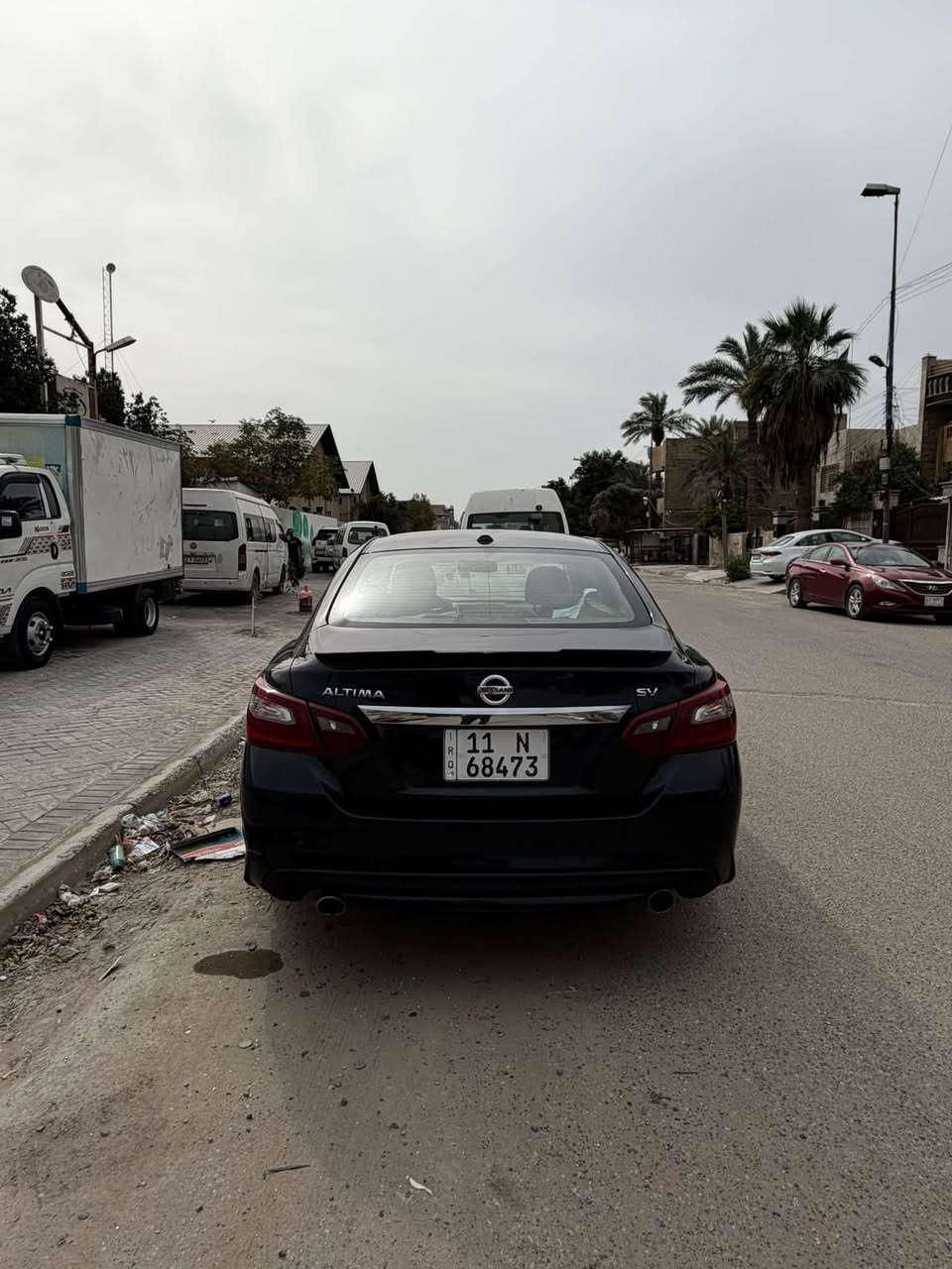 نيسان التيما 2018 sv
ماشيه 170 كيلو تقريبا
حادثها موضح بالصور

مواصفاتها شاشة جبيرة
فتحة سقف
النقطة العمياء
كشن كهرباء

تدفئة بالكشن وبالستيرن
وبقية المواصفات المعروفة
سعرها 123 وبيها مجال
السيارة ب اسمي
مكاني بغداد حي جميلة
ترهم مرواس بسيارة احدث (عالية)
***********
