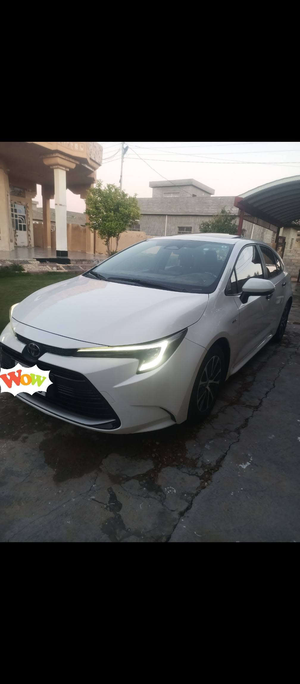 كورلا 2025هايبرد بيه ضمان سنتين مال (شركه الحلو) ماشيه مكفوله كفاله عامه حتى من الشخط والرصعه ماشيه 28 حقيقي فول مواصفات سياره جديده عل وضع الشركه كاعيات وكتلوكات الشركه بعدهن مامفتوحات رقم بغداد الجديد باسمي هزه سنويه جديده السعر 158 وبيه مجال مكان السياره الانبار الكرمه ***********

نص مكتوب في الصور:
- Wow