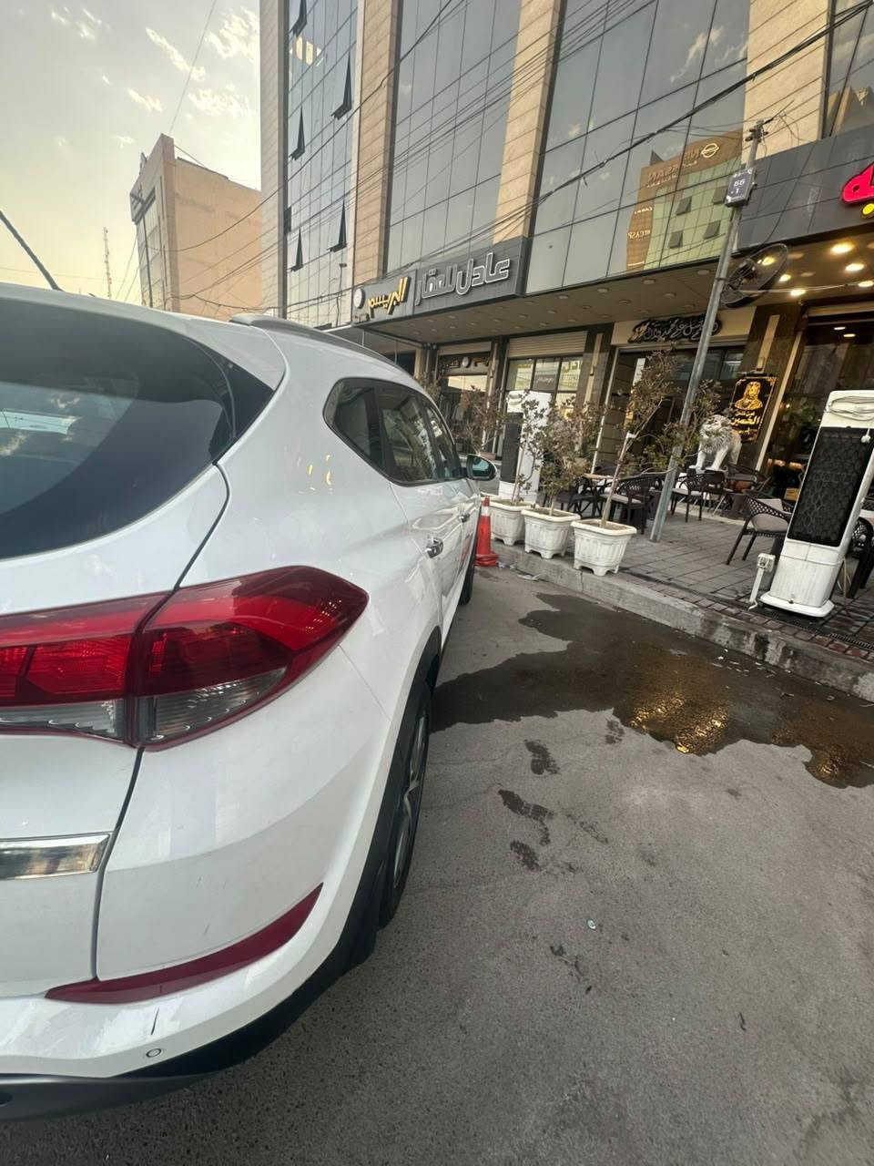 سلام عليكم شباب هي توسان متيل سبعشعش رقمه ابغداد بسمي الريده ينصل  عله رقم ***********

