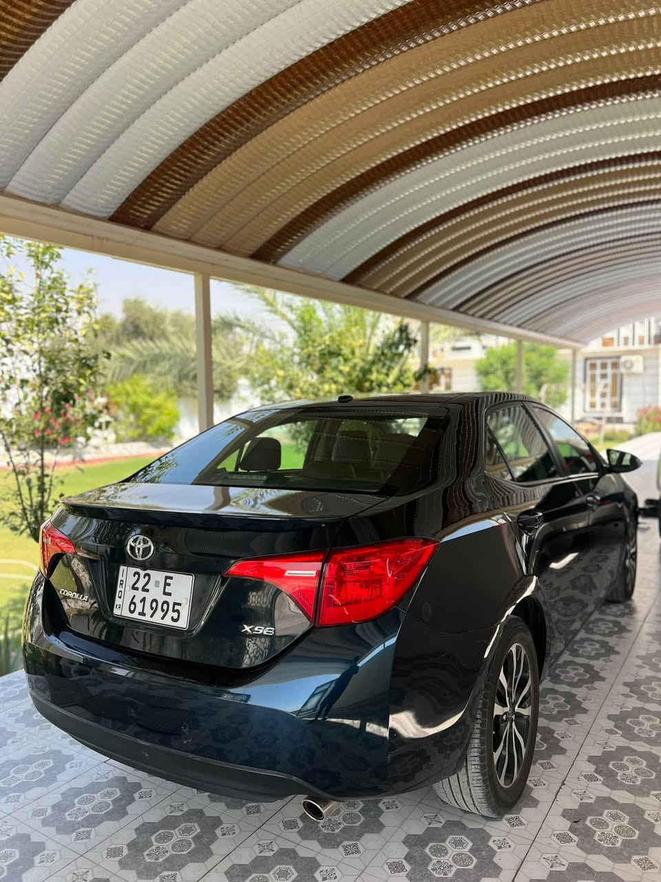 كورلا 2018 xse اربيل بدون صبغ فقط تبديل جاملغ امامي نفس اللون فول مواصفات للاخير لونه زيتوني مو اسود مكانه الرمادي سعر مناسب للاستفسار 
***********
