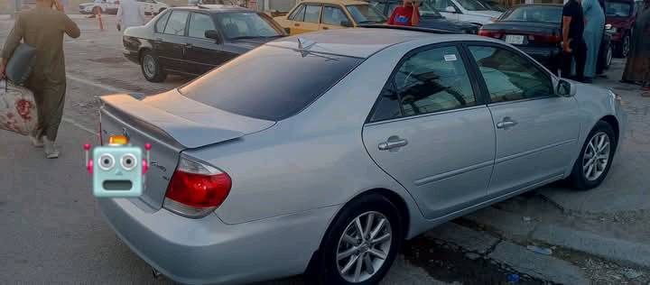 سلام عليكم للبيع كامري 2005 
فول مواصفات سلايت تحكم ستيرن كشنات كهرباء سياره جاهزه واحلا من الصور
محرك كير كفاله محرك 4سلندر رقم بغداد انكليزي تحويل ثاني يوم سياره مصبوغه جماليه اكثر استفسار اتصل ‏‪***********‬‏