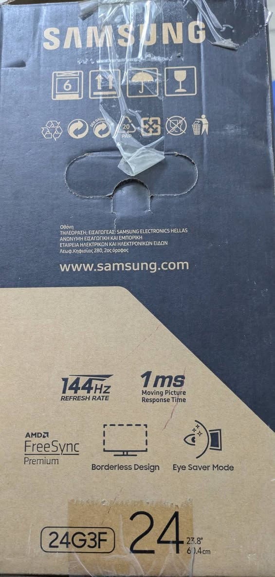 السلام عليكم
شاشة Samsung odyssey G3 للبيع مواصفاتها معروفة

24 inch 

FHD

144 Hz 

1 ms response time 

وياها كارتونتها وكل غراضها كاملة 

السعر 150 الف وبيها مجال 

مكاني بغداد الصليخ وتوصيل ماعندي 

*********** واتساب او اتصال والخاص ايضاً مفتوح
