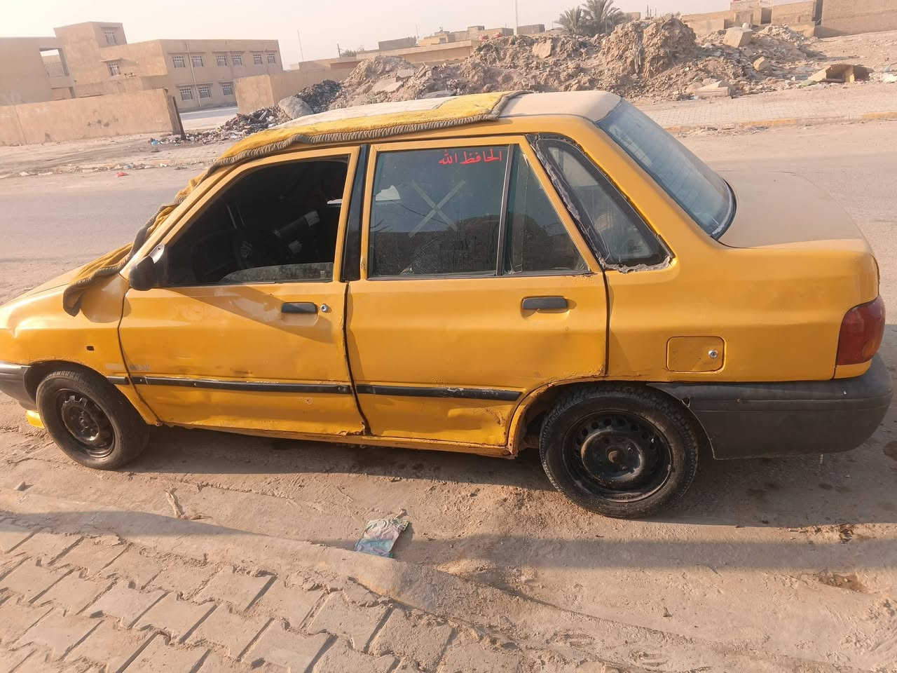 سلام عليكم سايبا موديل 11 سنويه نافذه هيئه عليهة 235 غرامات ماعليهة سياره تخم تأير حداديه كير تمام كربايات شغاله مكينتهة تعبانه بيهة براص مادري كرايم شفت ماعرف جانت تشتغل مابيه شي  بس هسه تشتغل وتطفي ونتركت لن بل دوام مالحك اسويهة شعدك مراوس نزل  ؟ اعيد واكرر سياره متروكه تجي تسحلهة من لباب
