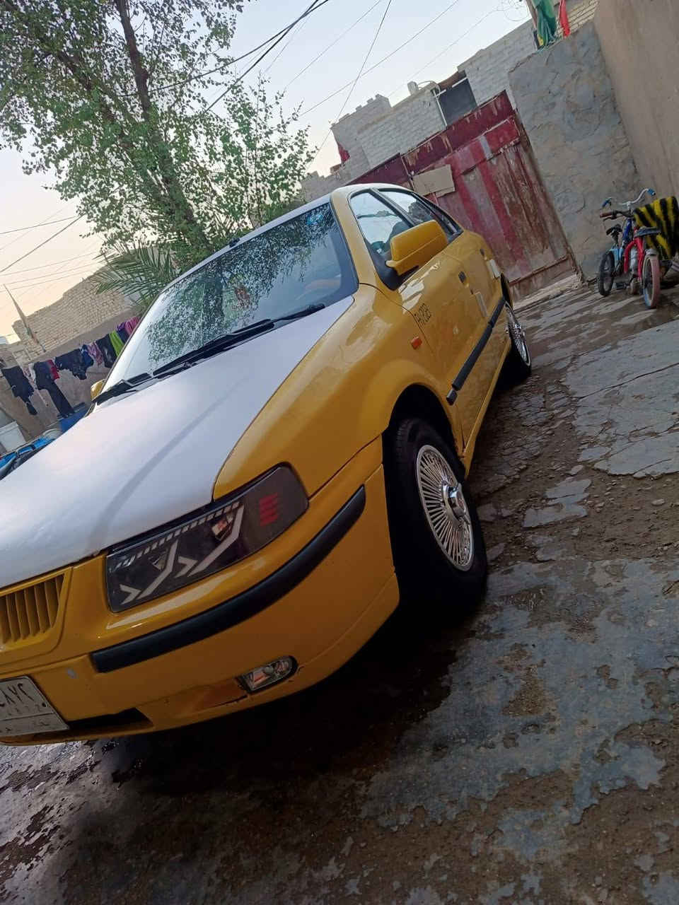 سلام عليكم سمند موديل ٢٠٠٩ مكينه كير تبريد تخم تاير ١٥ جديد رقم نكليزي بسمي تحويل مباشر مكاني بغداد شعب حي لبساتين سعر ٣٢ وبيهه مجال قليل هاتف ***********
