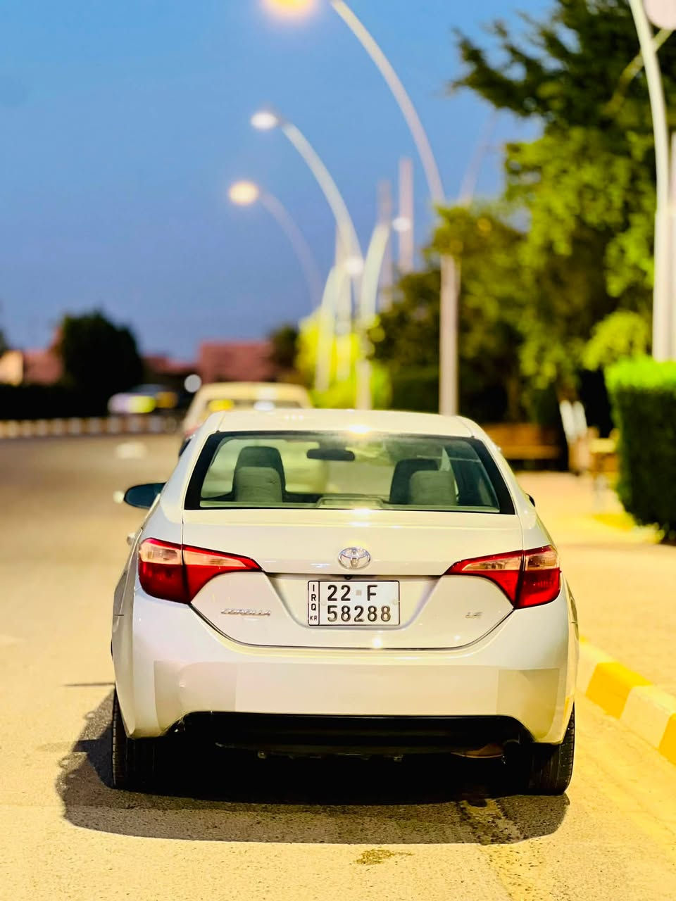 كورلا 2018 لون سلفر مواصفات SE
رقم اربيل دولي 22 شرط التحويل والغرامات كلشي جديد وجاهز
تخم تاير جديد قبل اسبوع شادة
كير _ محرك _ تبريد _ صدر _ تايرات _ كهربائيات كلة شرط
سيارة ماتريد مصرف جاهزة للاخير
الصبغ بيها 3 قطع وشوية
السونار مرفق وية الصور 
السعر 107 وبيها مجال بسيط
مكاني تكريت 
للاستفسار  ***********

