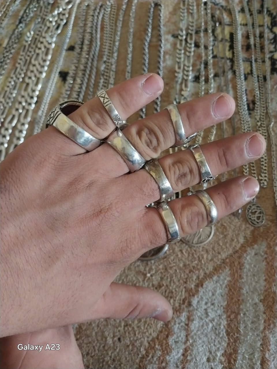 زناجيل • سوارات • محابس فضه نضيفه