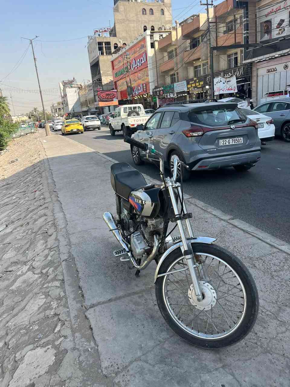 سلام عليكم دراجه نامه أربعه كير محرك خير من الله مثل ما جاي شوف بصور رايدها 300وبيها مجال مكاني بغداد الدوره ***********
