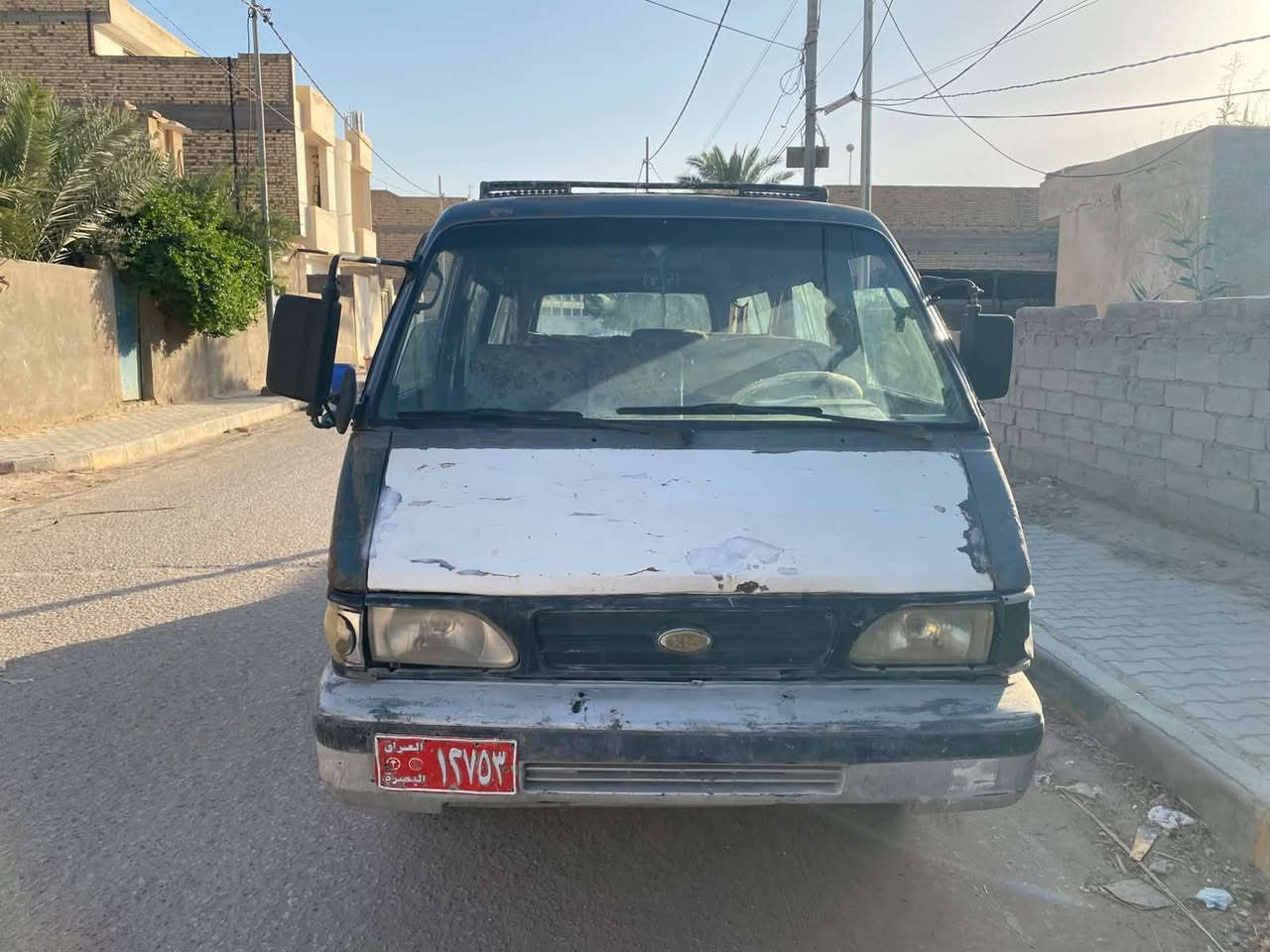 سلام عليكم كيه بسته موديل 95مكينه وكير وتخم تاير شرط كهربائيات شغاله بدون تحويل مكاني دوانيه سعر 15وبيه مجال ‭***********‬
