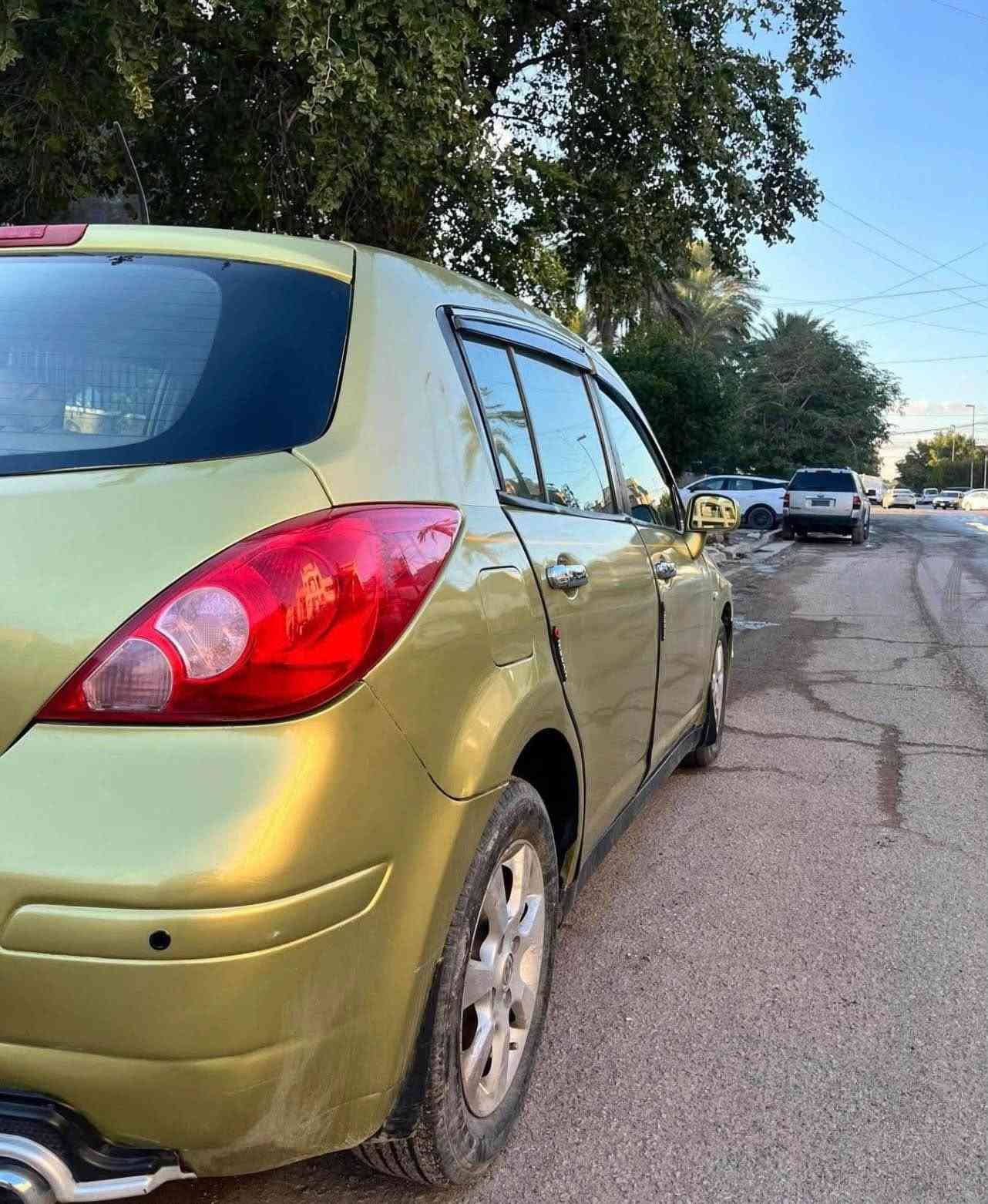 نيسان تيدا ٢٠٠٧
55$ و بيهة مجال 
▪️ وارد خليجي
▪️ محرك ١٦٠٠ لا تنقيص و لا تبخير و لا اصوات
▪️ كير أوتوماتيك
▪️ بنزين
▪️ محرك وكير مكفولات
▪️ شاشة لمس + كامرة خلفية
▪️ التبريد ثلاجة ❄️
▪️ 4 جامات كهرباء
▪️ مرايات جانبية كهرباء
▪️ سنتر لوك
▪️ تخم تايرات جديد
▪️ صبغ عام جمالية
▪️ افحص وين ما يعجبك
▪️ الرقم إنكليزي هزة شهر الخامس
▪️ السنوية للـ2031
▪️ رقم بغداد باسمي وتحويل ثاني يوم مباشرة
📍 مكان السيارة: بغداد
*********** بغداد, العراق
