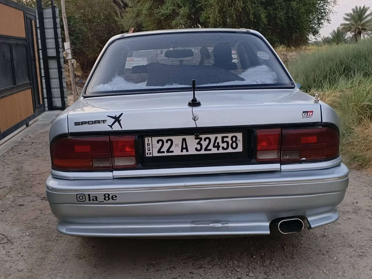 مسيوبيشي موديل 1991 سياره نضيفه كير ومحرك بشرط 
تبريد / رقم اربيل سياره حيل نضيفه مابيها اي نقص صبغ جماليه مكلف بل نشر رقم صاحبها *********** سعرها 37 وبيها مجال السياره شغلها باربيل صاير دعاميات سبورت تعديلات حيل مرتبه
