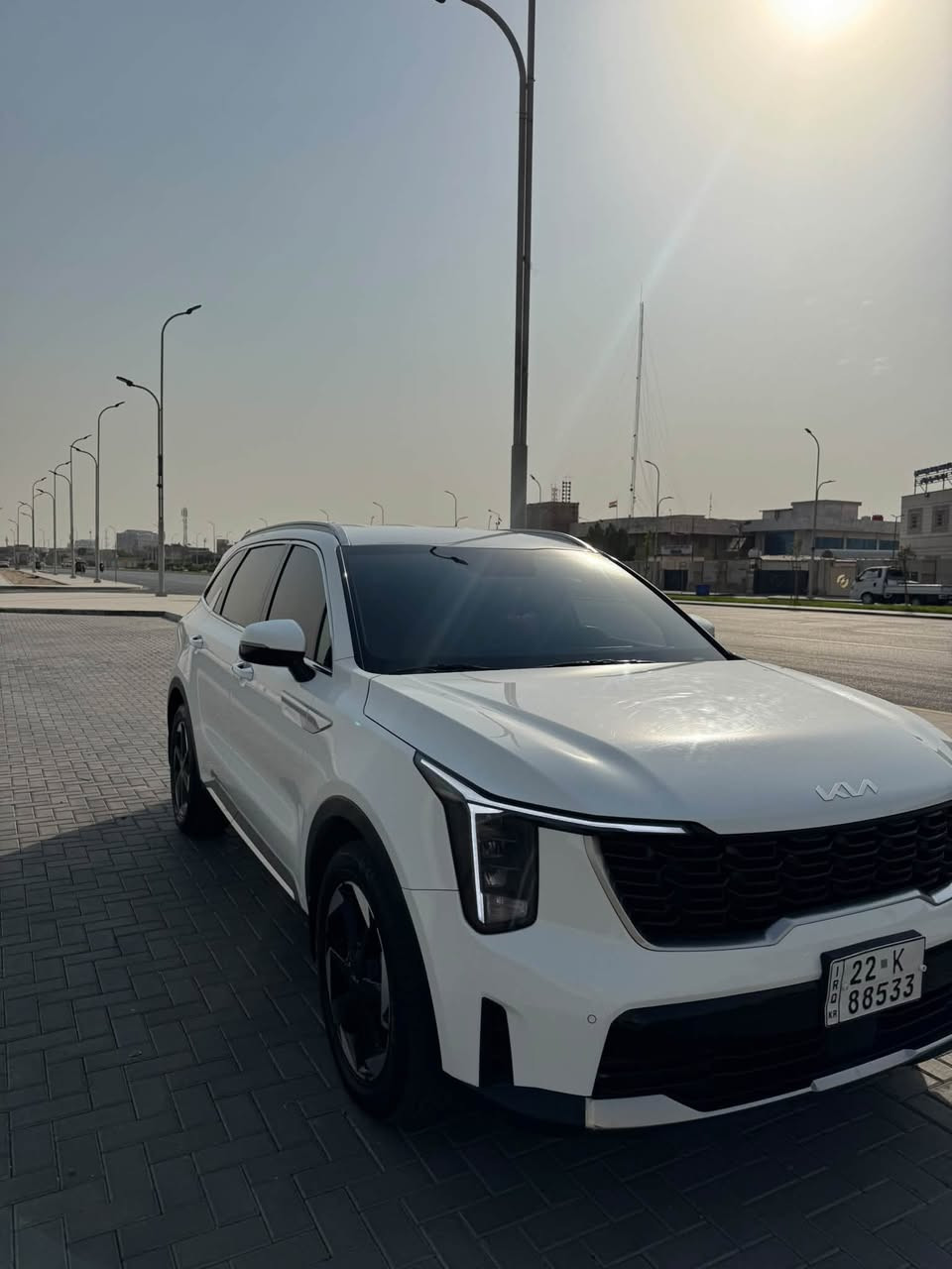 للبيع كيا سورنتو موديل ٢٤ خليجي كفالة عامة من الصبغ وتبديل والبارد بيها ملاحضه بسيطه
مواصفات السيارة 
بصمة تشغيل 
بصمات دخول ذكي 
كامرة + شاشة متصلة 
داتا شو
فول تحكم ستيرن 
كروز سرعة 
نزول منحدرات 
كرسين كهربائي 
صندوق كهربائي 
هاند بريك كهربائي 
ثلاث قطع تبريد مركزي منفصل 
مودات قيادة 
درايف مود
اوتو هولد 
حساسات محيطية 
 6 سلندر سبعة راكب باقي المواصفات معروف جميع تفاصيل السيارة داخل المنشور ممشة السيارة 50الف كيلو  رقم اربيل  بأسم الشركه تحويل او وكاله السعر 288 بيها مجال للشراي مكان السيارة البصره للستفسار اتصال ع الرقم ***********
